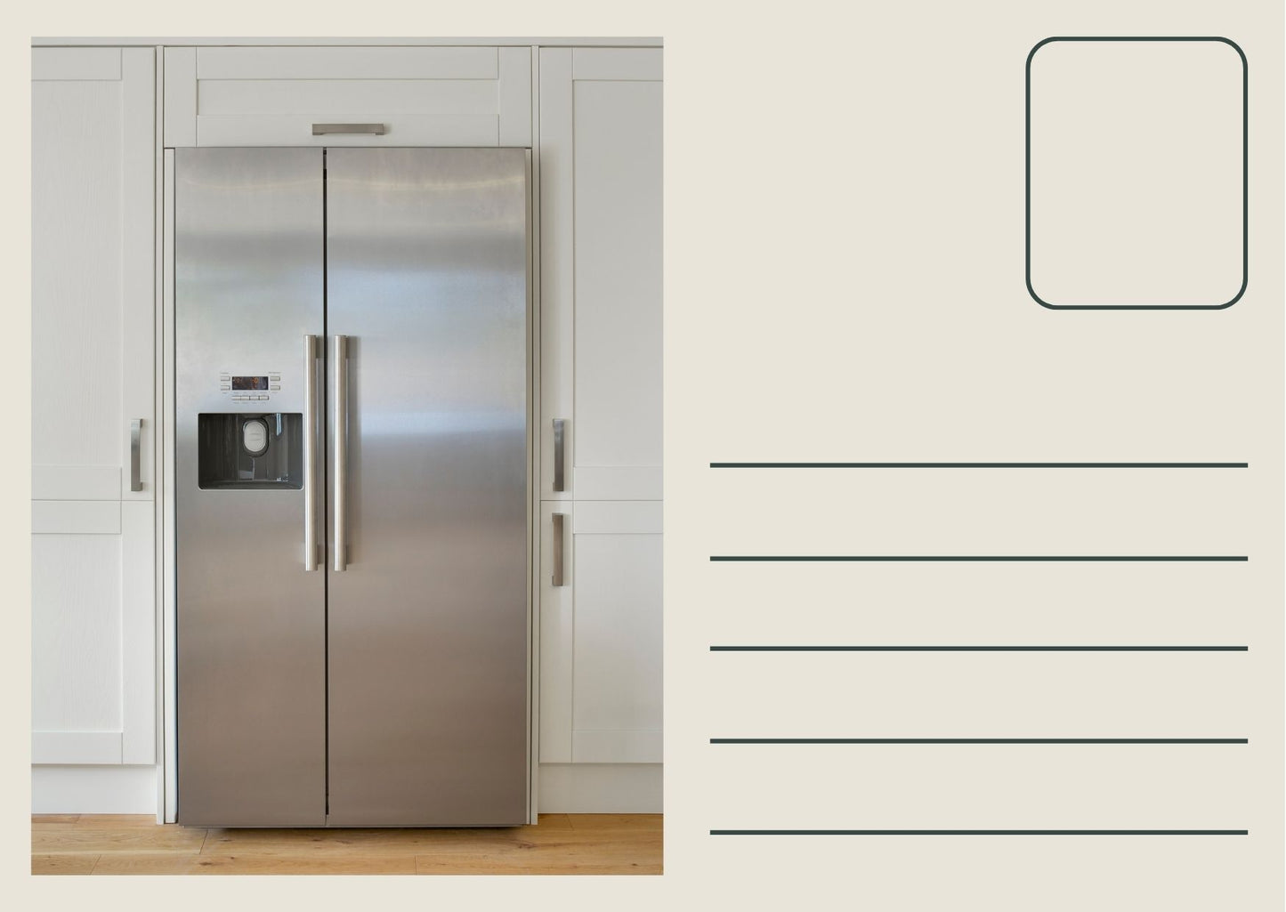 Custom Direct Mail Postcards for Appliances | Target New Home Buyers