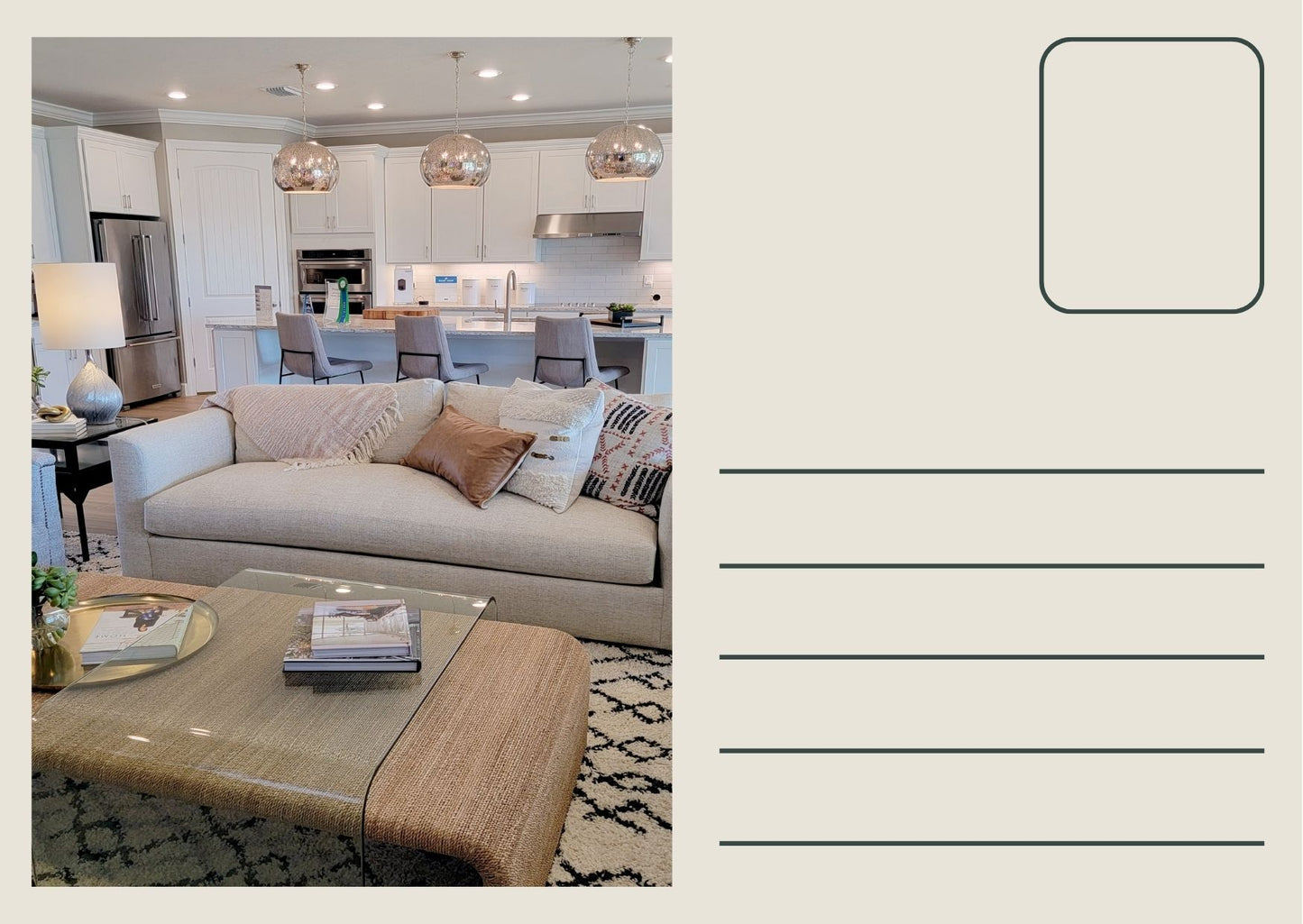 Custom Direct Mail Postcards for Furniture | Target New Home Buyers