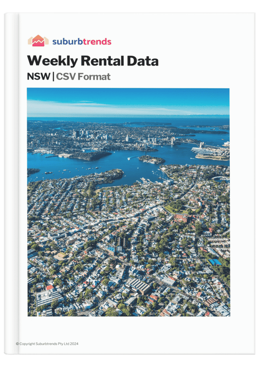 Weekly Rental Data for NSW in CSV Format