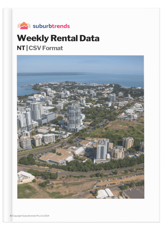 Weekly Rental Data for NT in CSV Format