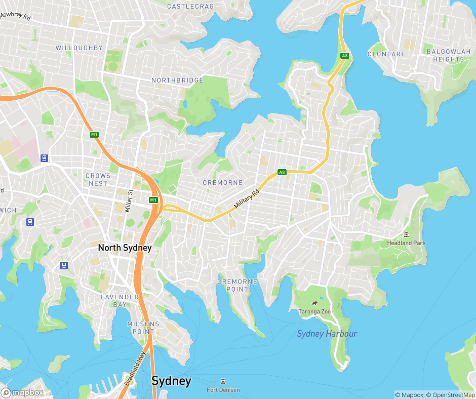 Sydney - North Sydney and Hornsby