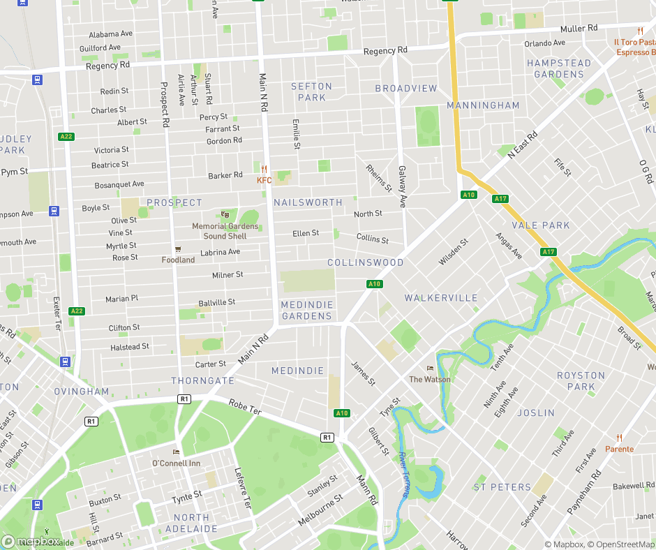 Adelaide Central and Hills Suburb Data