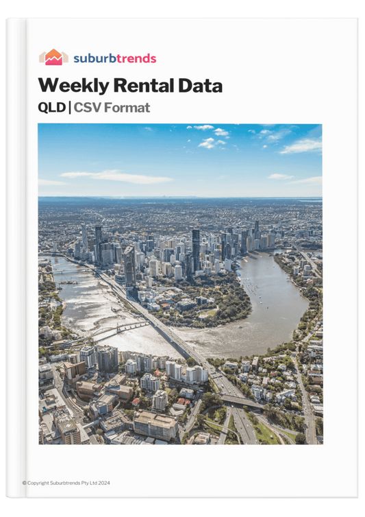 Weekly Rental Data for QLD in CSV Format