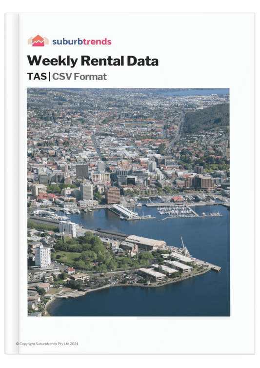 Weekly Rental Data for TAS in CSV Format