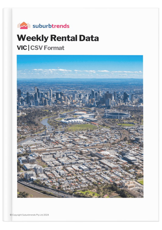 Weekly Rental Data for VIC in CSV Format