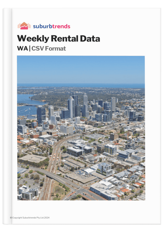 Weekly Rental Data for WA in CSV Format